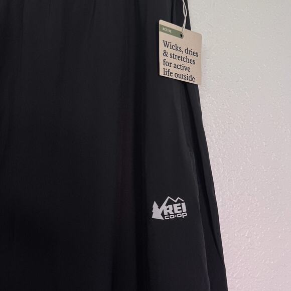REI Active Pursuits Pants Womens 1X Athleisure Black UPF 50 Hiking Outdoors NEW - Picture 5 of 11